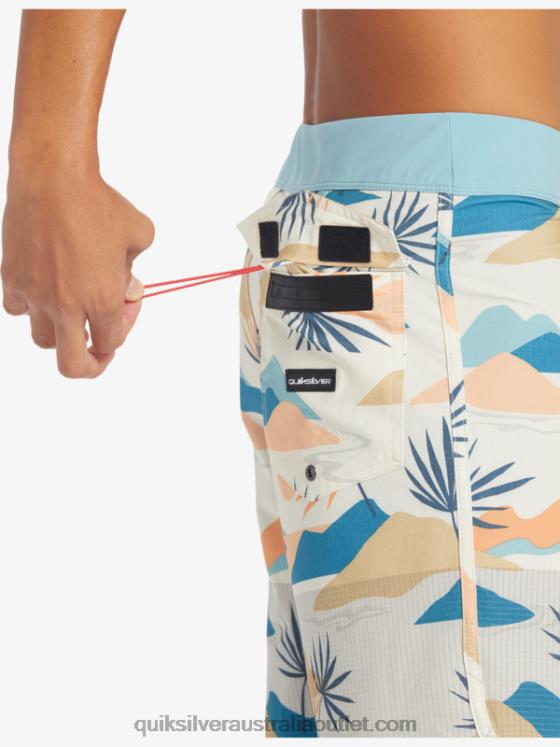 Quiksilver Men Highlite Scallop 19 Boardshorts H2N4B29 birch