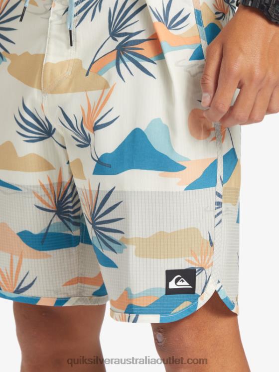 Quiksilver Men Highlite Scallop 19 Boardshorts H2N4B29 birch