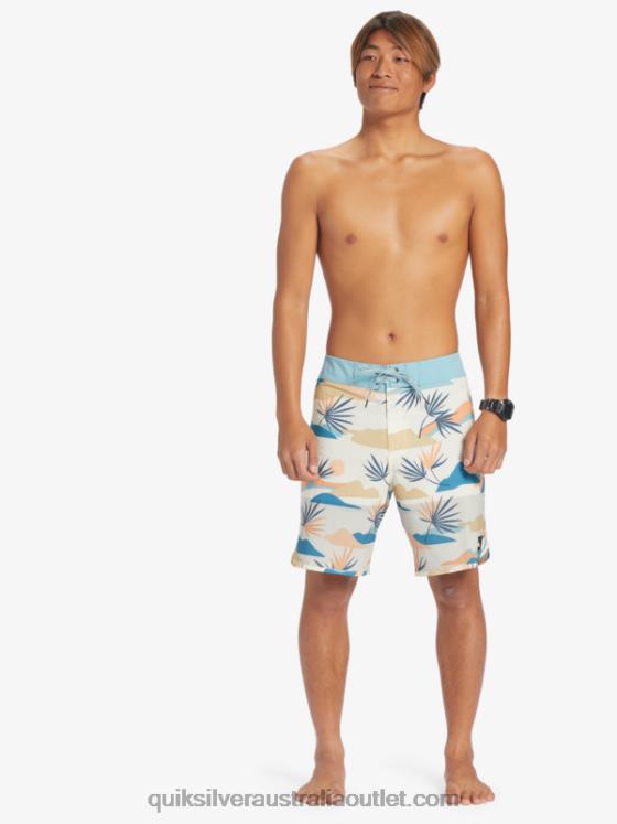 Quiksilver Men Highlite Scallop 19 Boardshorts H2N4B29 birch