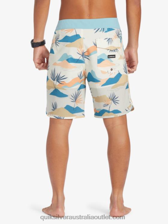 Quiksilver Men Highlite Scallop 19 Boardshorts H2N4B29 birch