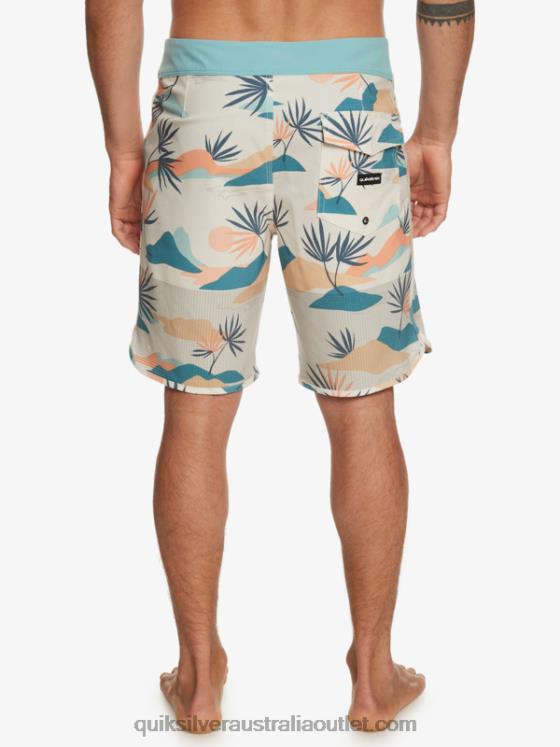 Quiksilver Men Highlite Scallop 19 Boardshorts H2N4B29 birch