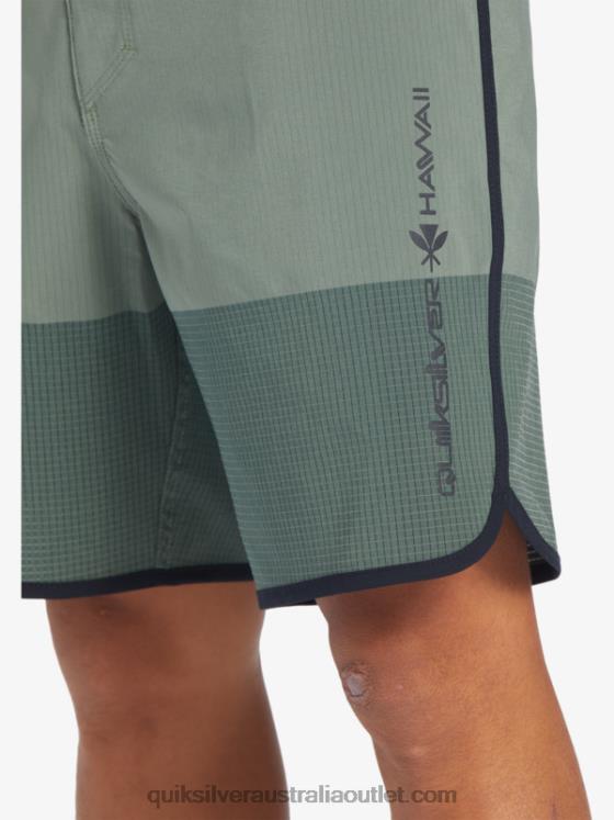 Quiksilver Men Highlite Scallop 19 Boardshorts H2N4B30 thyme