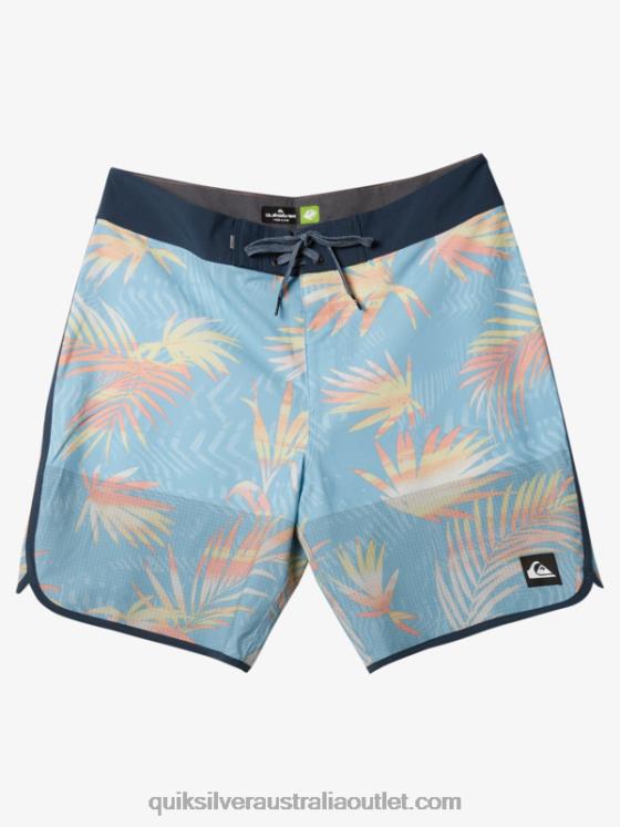 Quiksilver Men Highlite Scallop 19 Boardshorts H2N4B34 sky blue