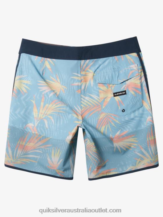 Quiksilver Men Highlite Scallop 19 Boardshorts H2N4B34 sky blue