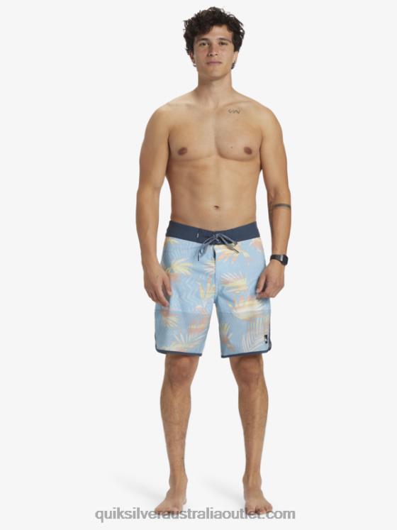Quiksilver Men Highlite Scallop 19 Boardshorts H2N4B34 sky blue