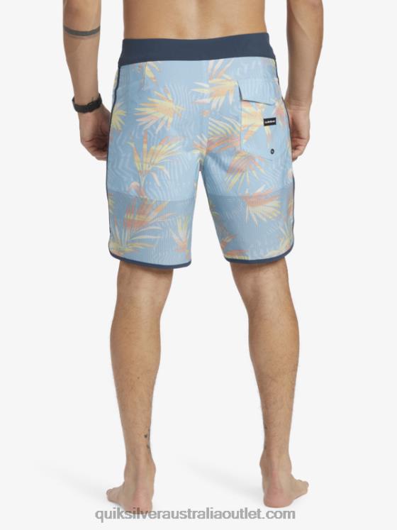 Quiksilver Men Highlite Scallop 19 Boardshorts H2N4B34 sky blue