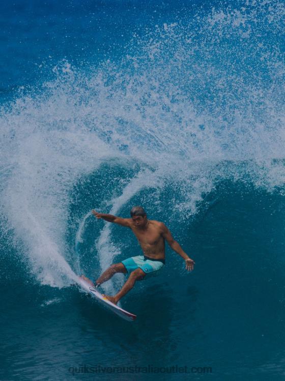 Quiksilver Men Highlite Scallop 19 Boardshorts H2N4B35 beach glass