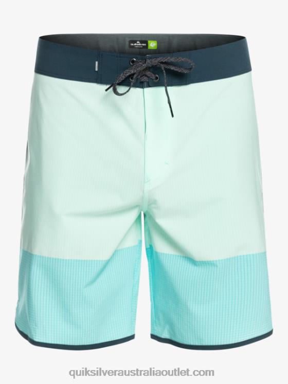 Quiksilver Men Highlite Scallop 19 Boardshorts H2N4B35 beach glass