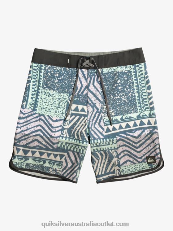Quiksilver Men Highlite Scallop 19 Boardshorts H2N4B36 midnight navy