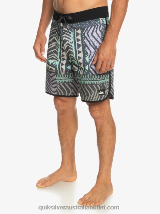 Quiksilver Men Highlite Scallop 19 Boardshorts H2N4B36 midnight navy