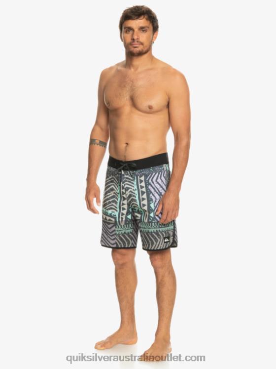 Quiksilver Men Highlite Scallop 19 Boardshorts H2N4B36 midnight navy