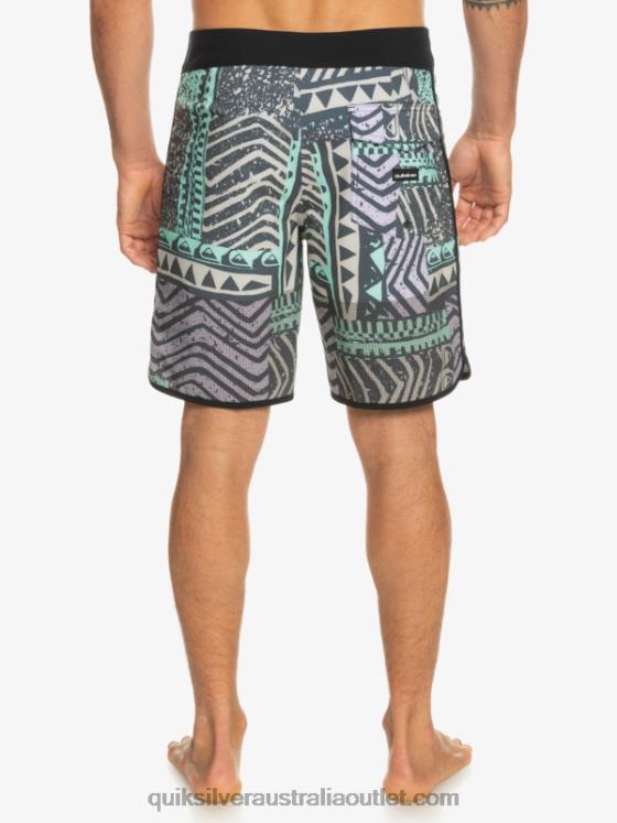 Quiksilver Men Highlite Scallop 19 Boardshorts H2N4B36 midnight navy