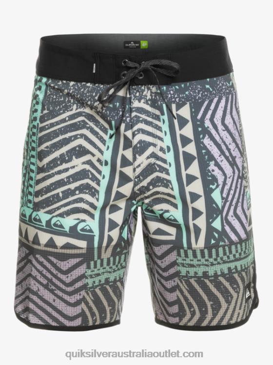 Quiksilver Men Highlite Scallop 19 Boardshorts H2N4B36 midnight navy