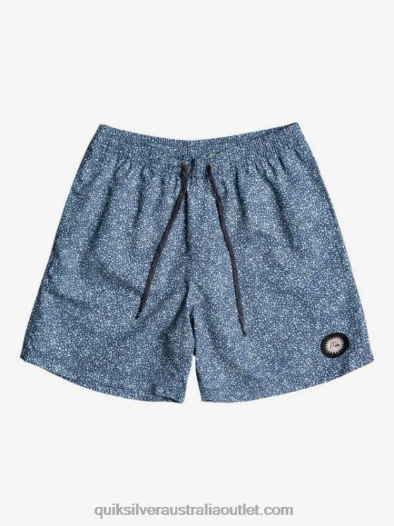 Quiksilver Men Mini Trip 17 Volleys H2N4B1530 blue light