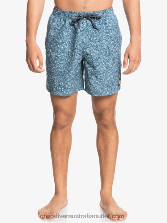 Quiksilver Men Mini Trip 17 Volleys H2N4B1530 blue light