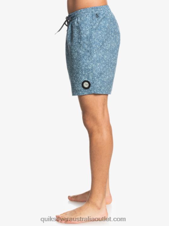 Quiksilver Men Mini Trip 17 Volleys H2N4B1530 blue light