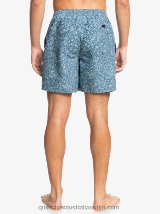 Quiksilver Men Mini Trip 17 Volleys H2N4B1530 blue light