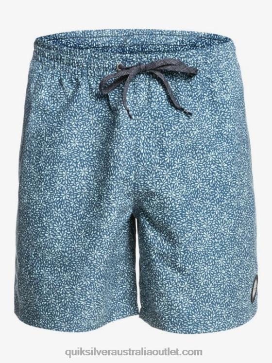 Quiksilver Men Mini Trip 17 Volleys H2N4B1530 blue light