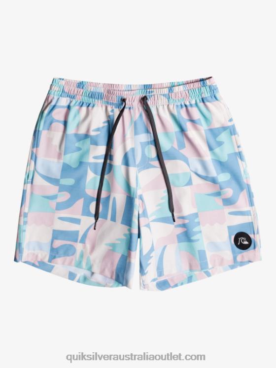 Quiksilver Men Mix PCS 17 Volleys H2N4B1777 birch