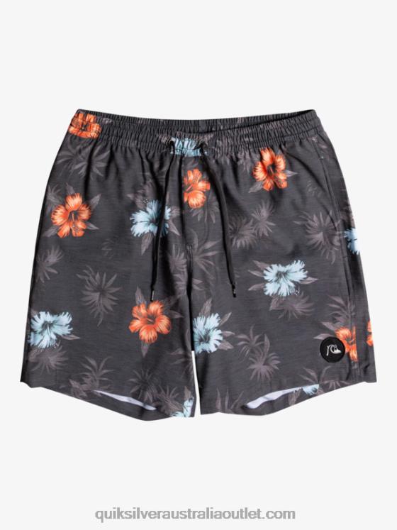 Quiksilver Men Mix PCS 17 Volleys H2N4B1778 black