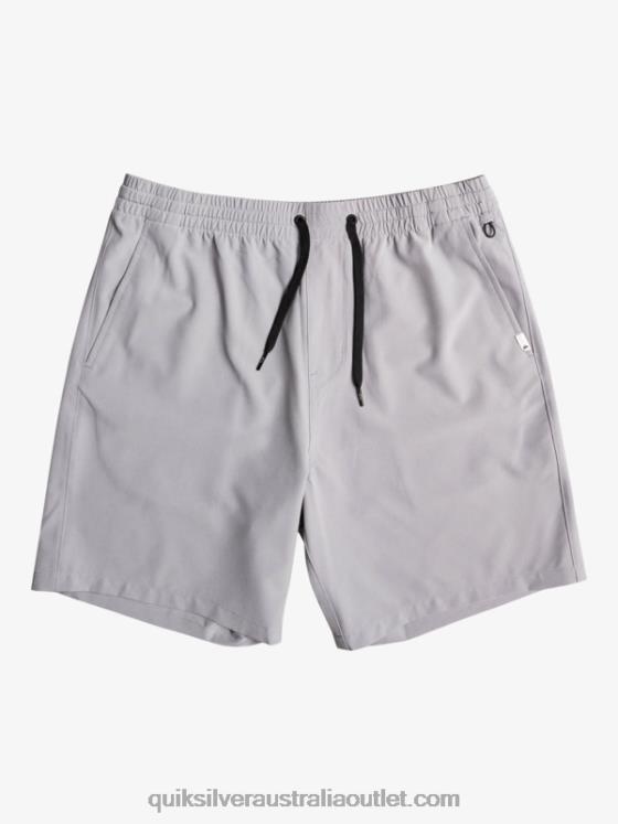 Quiksilver Men Ocean Elastic 18 Amphibian Shorts H2N4B343 sleet