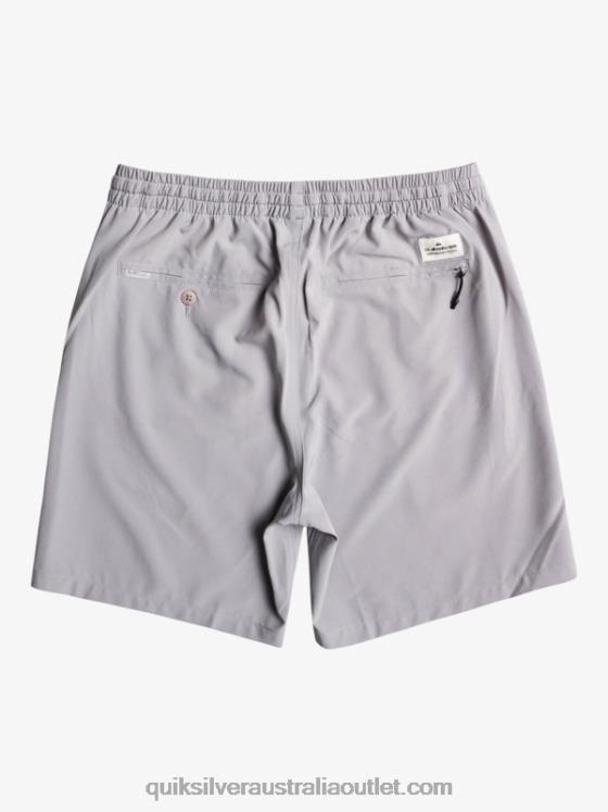 Quiksilver Men Ocean Elastic 18 Amphibian Shorts H2N4B343 sleet