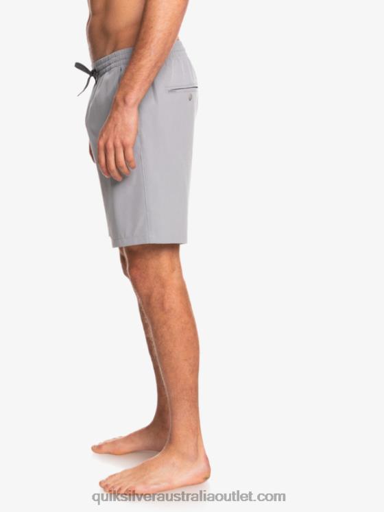 Quiksilver Men Ocean Elastic 18 Amphibian Shorts H2N4B343 sleet