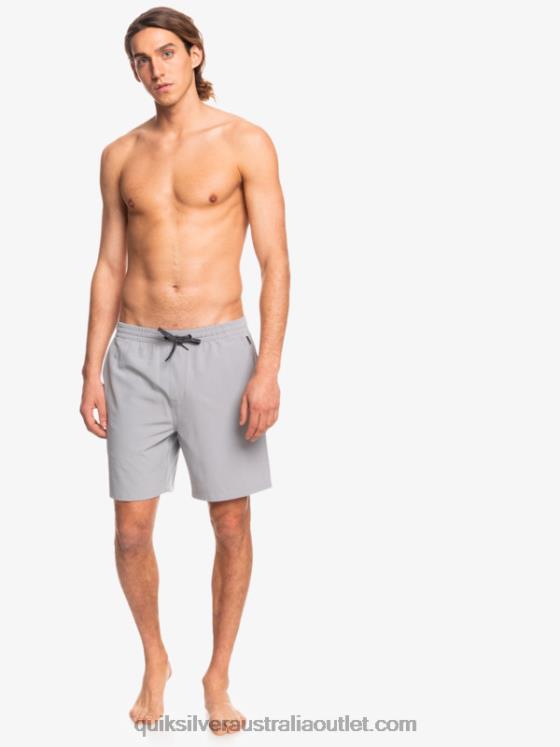 Quiksilver Men Ocean Elastic 18 Amphibian Shorts H2N4B343 sleet