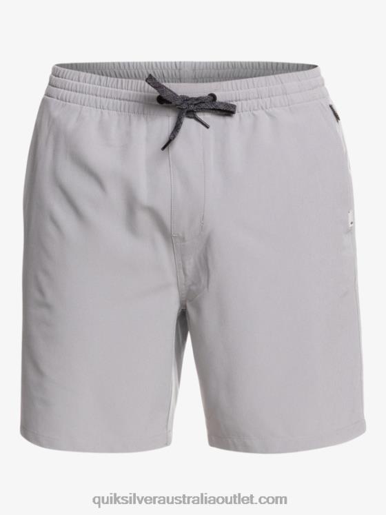Quiksilver Men Ocean Elastic 18 Amphibian Shorts H2N4B343 sleet