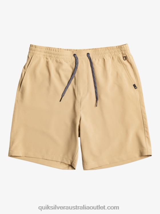 Quiksilver Men Ocean Elastic 18 Amphibian Shorts H2N4B344 plage