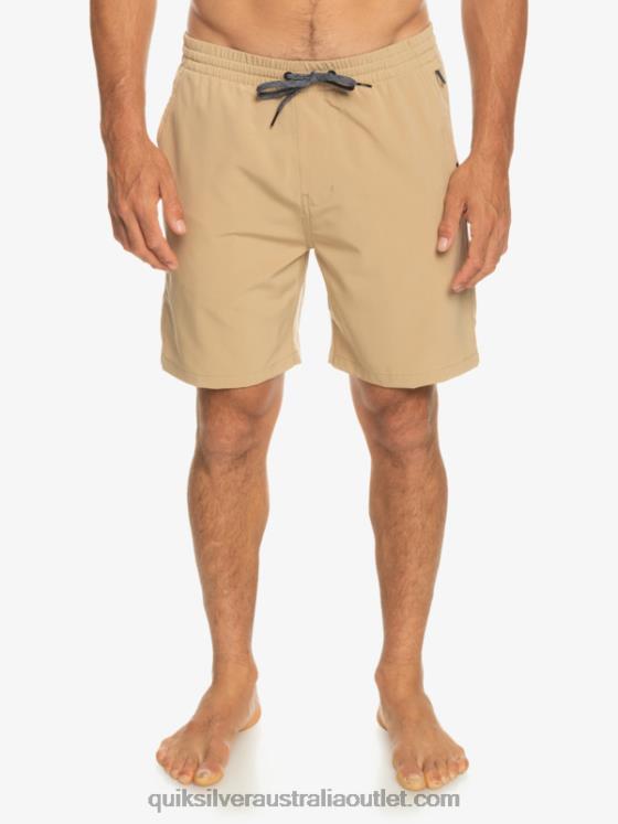 Quiksilver Men Ocean Elastic 18 Amphibian Shorts H2N4B344 plage
