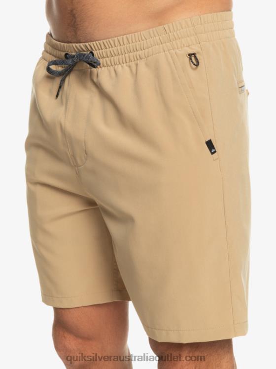 Quiksilver Men Ocean Elastic 18 Amphibian Shorts H2N4B344 plage