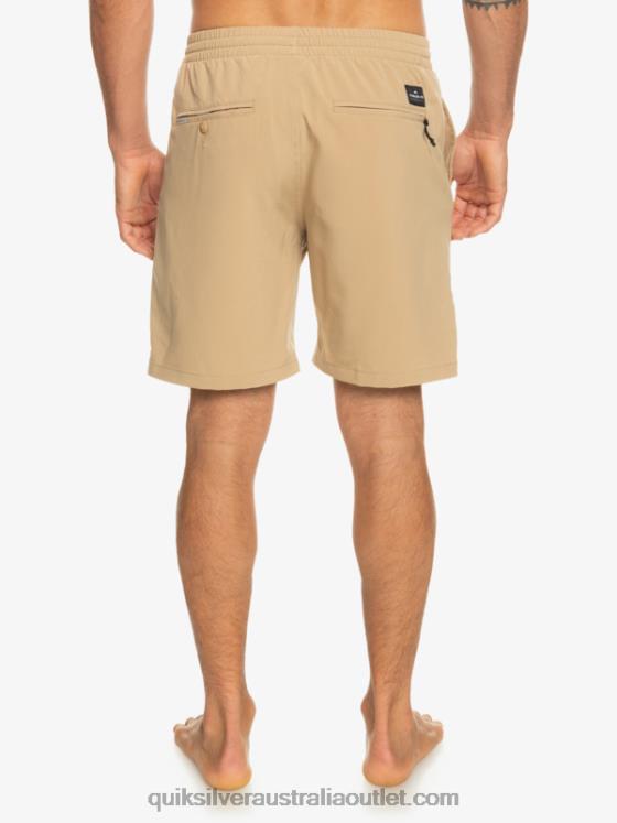 Quiksilver Men Ocean Elastic 18 Amphibian Shorts H2N4B344 plage