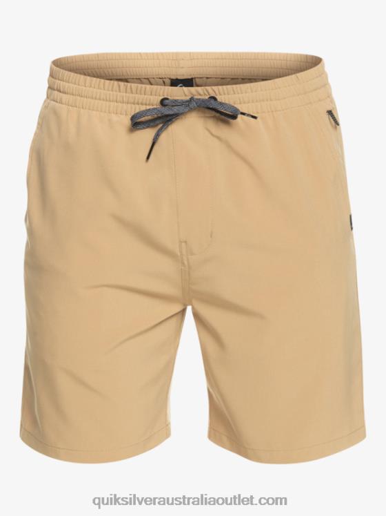 Quiksilver Men Ocean Elastic 18 Amphibian Shorts H2N4B344 plage