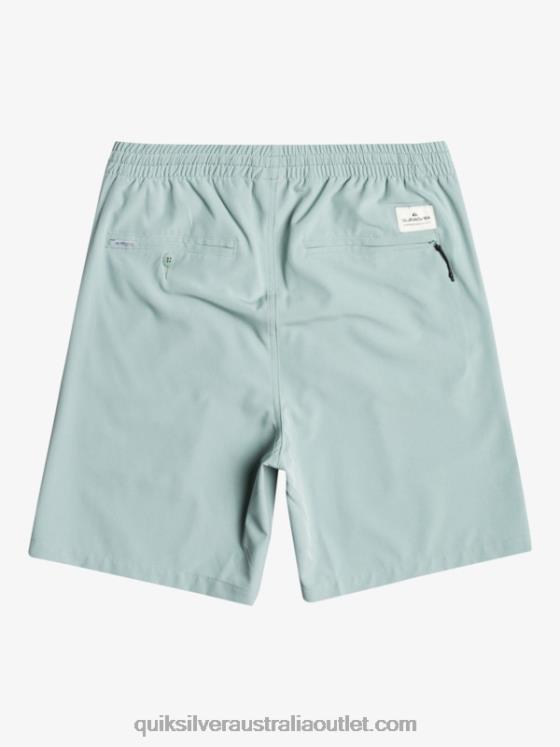 Quiksilver Men Ocean Elastic 18 Amphibian Shorts H2N4B352 green milieu
