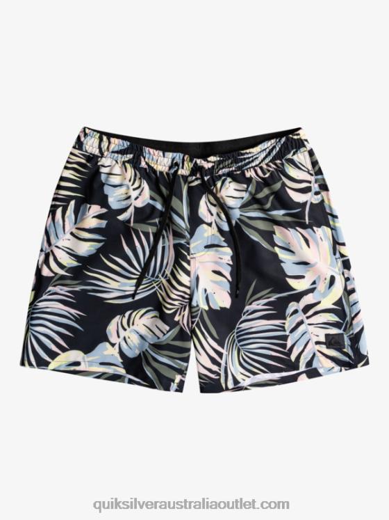 Quiksilver Men Ocean Mix 17 Volleys H2N4B1705 black