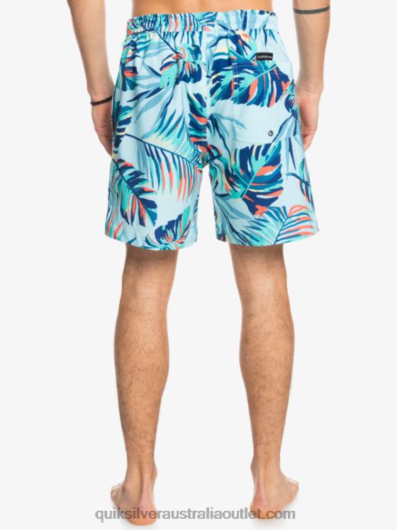 Quiksilver Men Ocean Mix 17 Volleys H2N4B1707 iced aqua