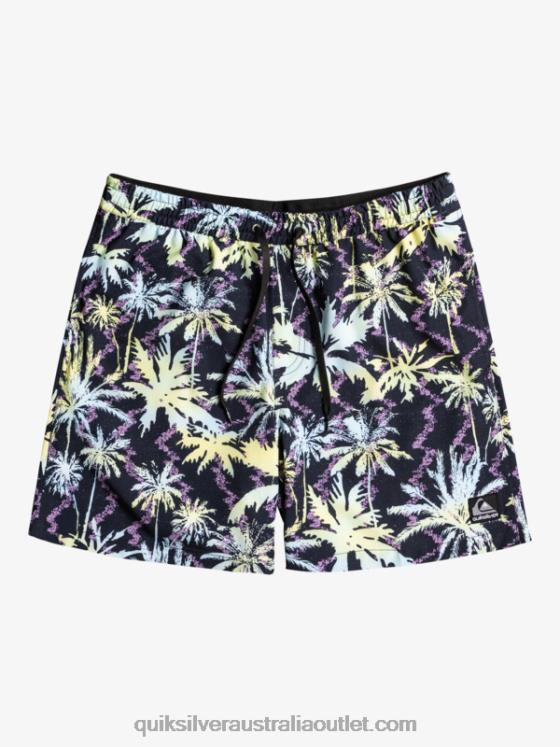 Quiksilver Men Ocean Mix 17 Volleys H2N4B1709 black