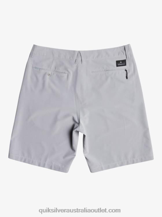 Quiksilver Men Ocean Union Amphibian 20 Hybrid Shorts H2N4B137 sleet