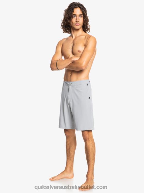 Quiksilver Men Ocean Union Amphibian 20 Hybrid Shorts H2N4B137 sleet