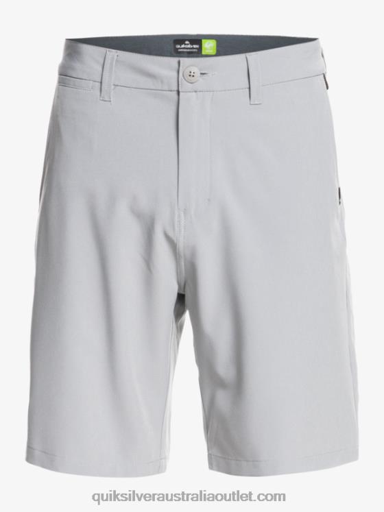 Quiksilver Men Ocean Union Amphibian 20 Hybrid Shorts H2N4B137 sleet