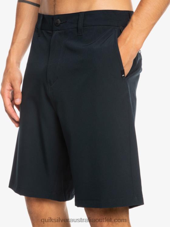 Quiksilver Men Ocean Union Amphibian 20 Hybrid Shorts H2N4B138 black