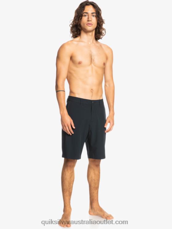 Quiksilver Men Ocean Union Amphibian 20 Hybrid Shorts H2N4B138 black