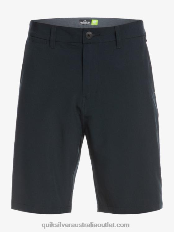Quiksilver Men Ocean Union Amphibian 20 Hybrid Shorts H2N4B138 black