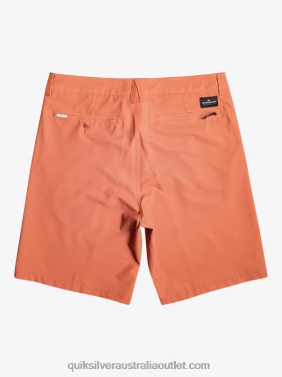 Quiksilver Men Ocean Union Amphibian 20 Hybrid Shorts H2N4B139 baked clay