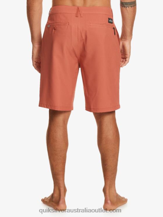 Quiksilver Men Ocean Union Amphibian 20 Hybrid Shorts H2N4B139 baked clay