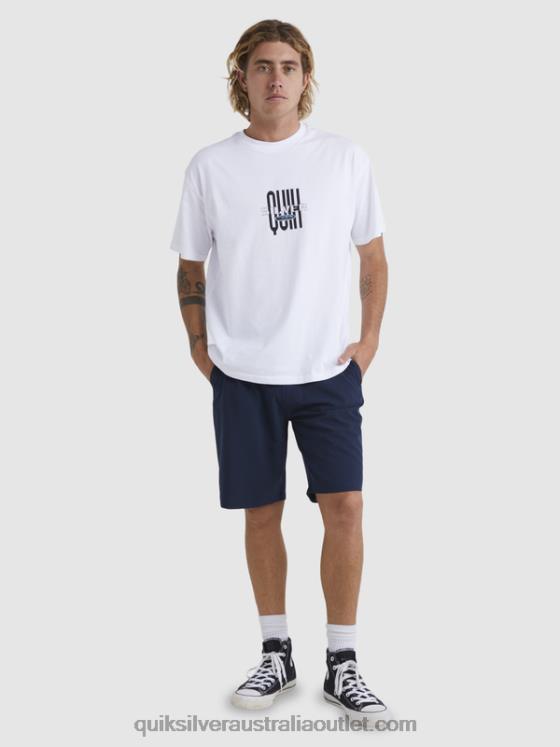 Quiksilver Men Ocean Union Amphibian 20 Hybrid Shorts H2N4B142 navy blazer