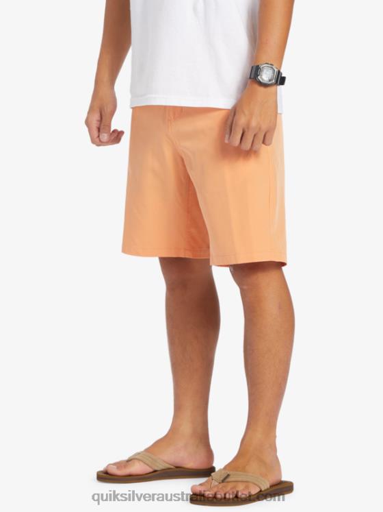 Quiksilver Men Ocean Union Amphibian 20 Hybrid Shorts H2N4B143 copper tan