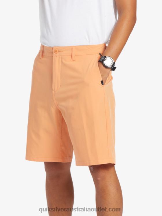 Quiksilver Men Ocean Union Amphibian 20 Hybrid Shorts H2N4B143 copper tan