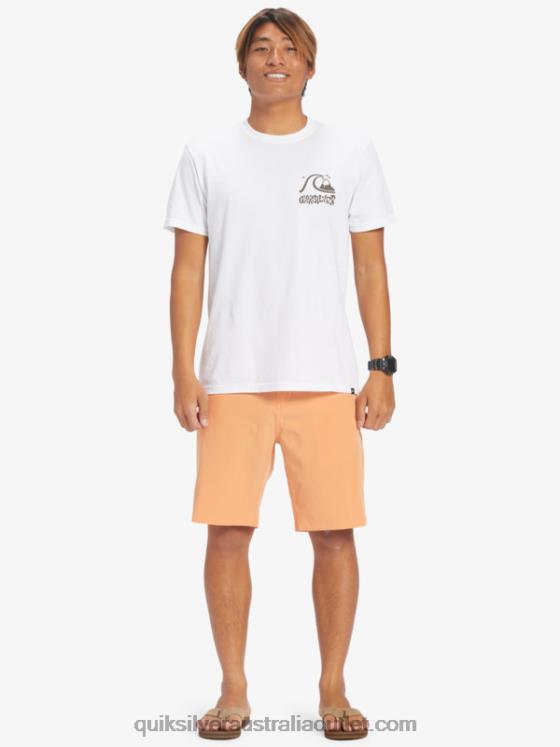 Quiksilver Men Ocean Union Amphibian 20 Hybrid Shorts H2N4B143 copper tan